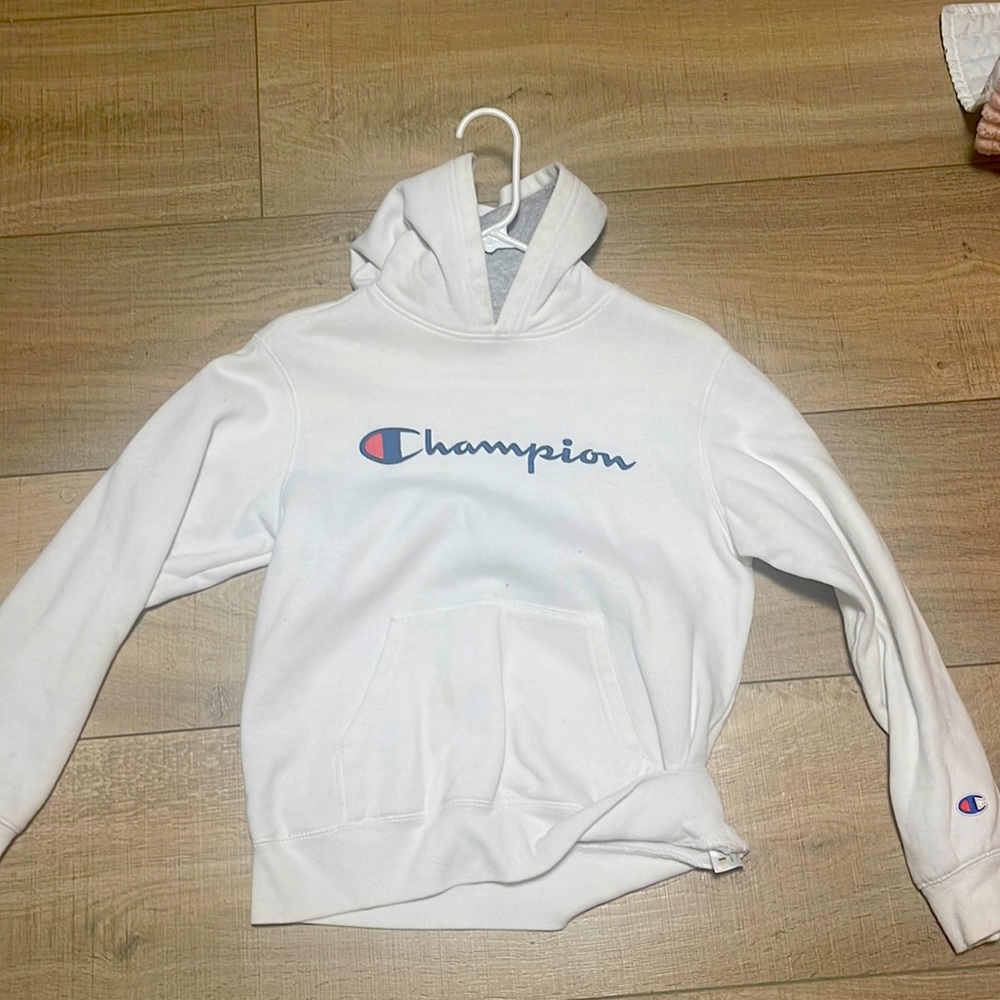 hoodie! youth large, thick, champion